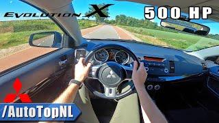 500HP Mitsubishi Lancer Evo X POV by AutoTopNL