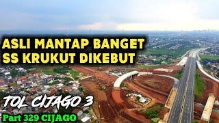 TOWER CRANE SELESAI! PROGRES TOL JORR 2 TERBARU SIMPANG SUSUN KRUKUT