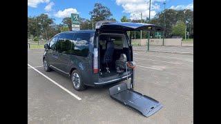 Hyundai Staria Wheelchair Accessible Vehicle with Fiorella Lift Installation