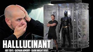 HALLUCINANT ! Hot Toys Batman Armory Dark Knight Rises 1/6 Scale