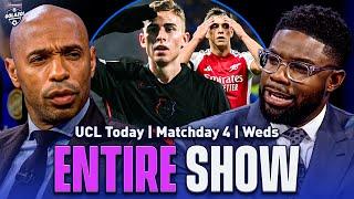 FULL UCL TODAY: Arsenal lose to Inter, Barcelona & Bayern win | Henry, Kate, Micah & Carragher