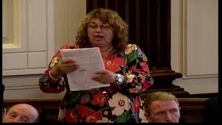 Wirral Council Extraordinary Meeting - Gail Jenkinson discusses the green belt and regeneration