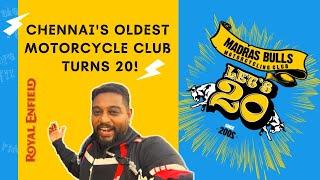 "Revving Up Legacy:  Madras Bulls Motorcycle Club's 20th Anniversary Ride to Pondicherry"