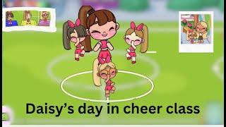 Daisy's first day in cheer class!