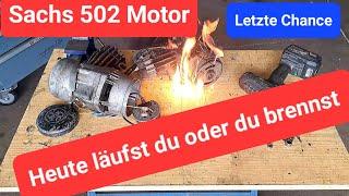 SACHS 502 Motor irgendwie starten #2stroke #oldschool