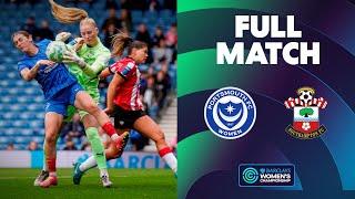 Full Match: Portsmouth v Southampton | Barclays Women's Championship