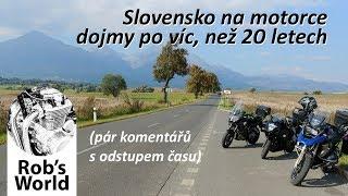 Výlet na Slovensko po mnoha a mnoha letech - dojmy z něj | CZ motovlog