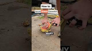 How to: Secure RV Sewer Hose Connection