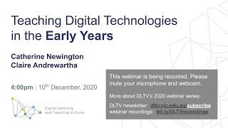 Teaching Digital Technologies in the Early Years