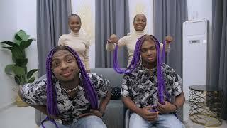 TURNING DOUBLEDSTWINS GIRLY || MAKE UP CHALLENGE || WHO WON ?
