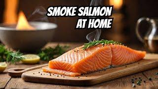 Smoke Delicious Salmon Right In Your Own Home Cold smoked salmon. Sea salt salmon. Try doing it