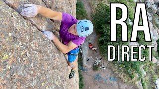 Ra Direct 5.12a - Wichita Mountains, OK