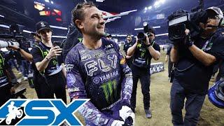 Supercross Round #9 450SX Highlights | Indianapolis, IN Lucas Oil Stadium | Mar 8, 2025