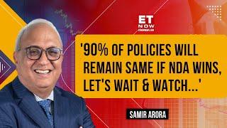 Samir Arora Discusses Market Crash, Election Results: NDA Vs India Bloc & What To Do Now? | ET Now