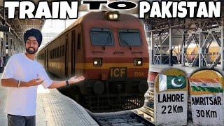 Amritsar to Lahore Train Attari - Wagha Border • Traveler Amrik • Indian Pakistan Train Journey