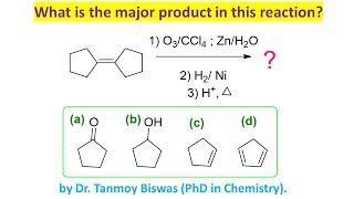 MCQ-147: About Multistep reaction on cyclopentane alkene by Dr. Tanmoy Biswas (PhD) for NEET, BSMS,