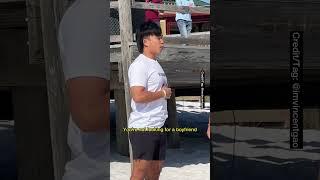 Vincent Gao Pulling At The Beach