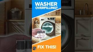 Is Your Washer Overflowing? Fix this!