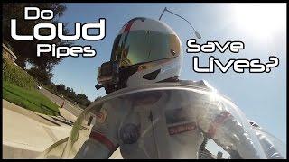 Do Loud Pipes Save Lives? Spacep0d Weighs-In.