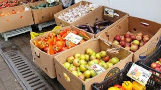 Продукты с базара (рынка) \ Закупка продуктов \ Готовлю сырный суп с грибами \ Влог