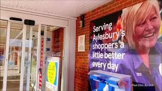 Aylesbury - Walking to Tesco Supermarket