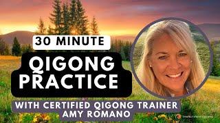 Welcome to Spring Forest Qigong Everyday with Certified Qigong Trainer,  Amy Romano!