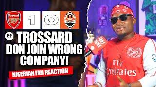 ARSENAL 1-0 SHAKHTAR  ( Godfrey - NIGERIAN FAN REACTION ) - CHAMPIONS LEAGUE HIGHLIGHTS 2024-2025