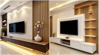 +300 Stylish Modern TV Wall Unit Designs for Living Rooms 2024 | TV Cabinet & Home Interior Ideas