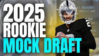 2025 Rookie Mock Draft With Landing Spots (2025 Dynasty Landscape) | 2024 Dynasty Fantasy Football