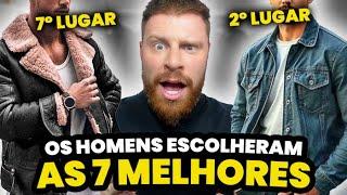 As 7 MELHORES JAQUETAS da Atualidade - Pesquisa com 223 Homens | Jaquetas Masculinos