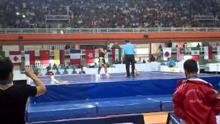 Final Wushu Sanda  56 Kg 2 Round Jogos Mundiais Cali 2013