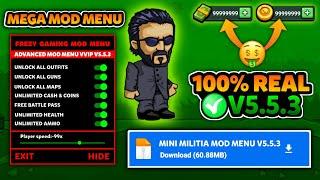 Mini Militia Mod Menu v5.5.3 | Unlimited Money | mini militia hack mod by Frezy Gaming