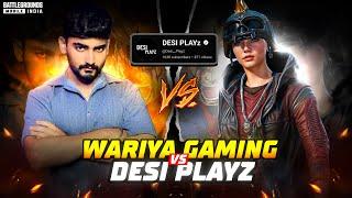 @Desi__Playz vs @WariyaGaming  INTENSE 1V1 TDM BATTLE 