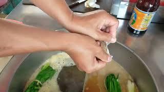 สอนทำสูตรน้ำซุปก๋วยเตี๋ยวเนื้อน้ำตกกับน้ำใส