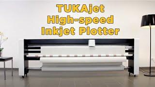 High-speed Inkjet Plotter | Paper Plotting Demonstration | TUKAjet