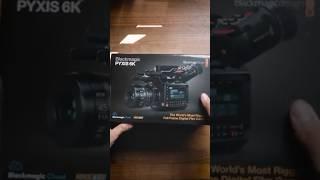 Unboxing Blackmagic Pyxis 6K