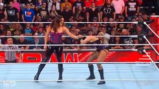 Raquel Rodriguez returns and destroys Rhea Ripley - WWE RAW 8/21/2023