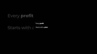 Create Your PROFIT Blueprint Today!