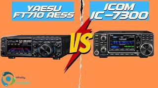 Yaesu FT-710 AESS vs Icom IC-7300! The Best One For You!