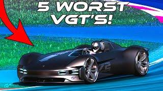 Gran Turismo 7 | Top 5 WORST VGT's EVER!