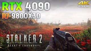 S.T.A.L.K.E.R. 2 - RTX 4090 + Ryzen 7 9800X3D | 4K