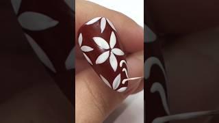 Easy and beautiful nail art design #nailart #easynailart #simplenails #nailart #shortvideo #bow