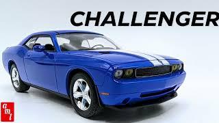 AMT 1/25 Scale Dodge Challenger SRT8. Full Build Video.