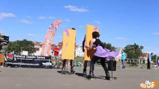 Светлана Савчук - художественное шоу на роликах