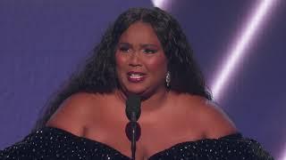 Lizzo Wins Best Pop Solo Performance | 2020 GRAMMYs Acceptance Speech