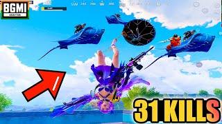 King Of 3rd Party Attack In BGMI | 31 Kills 8000 Damage | Solo Vs Squad Ace Master | Faroff