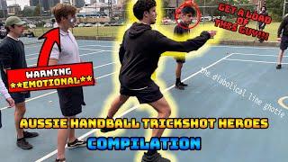 AUSSIE HANDBALL TRICKSHOT HEROES COMPILATION (WARNING **EMOTIONAL**)