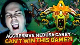 AGGRESSIVE MEDUSA CARRY by MASON CAN'T WIN THIS GAME?!