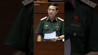 Đại tướng Phan Văn Giang giải trình về dự án Luật Công nghiệp QP-AN và động viên công nghiệp