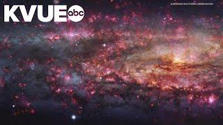 Astronomers create a dazzling, elaborate map of nearby galaxy in thousands of colors